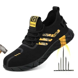 2022 new breathable men's safety shoes