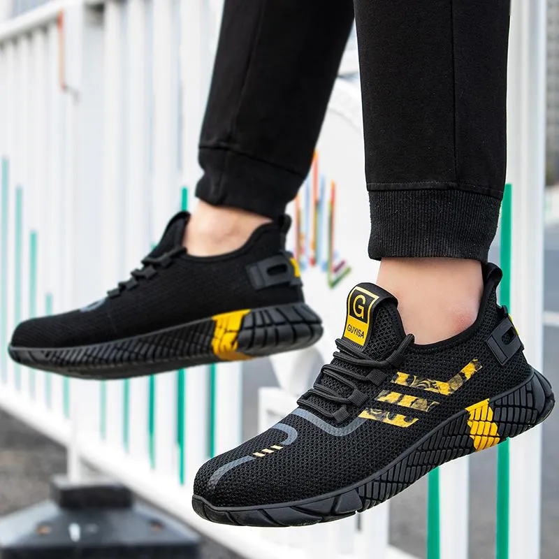 2022 new breathable men's safety shoes