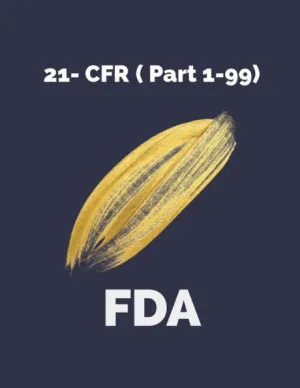 21 CFR ( Parts 1-99)