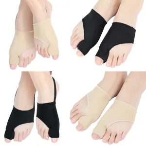 4 Pairs Bunion Corrector Orthopedic Bunion Splint Bunion Foot Sleeve Hallux Valgus Correction Big Toe Straightener Pain Relief for Women, Day Night Support