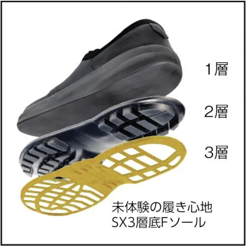 シモン　安全靴　短靴　ＷＳ１１黒静電靴Ｋ　２９．０ｃｍ