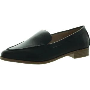 Aerosoles Womens Everest Faux Leather Slip-On Loafers