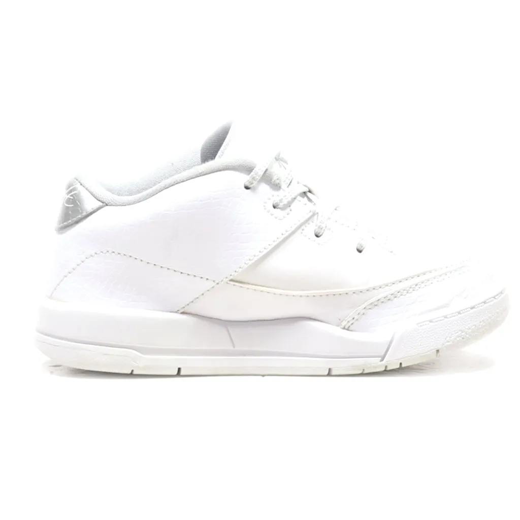 Air Jordan Origin 3 Sneakers Leather White Colour For Kids
