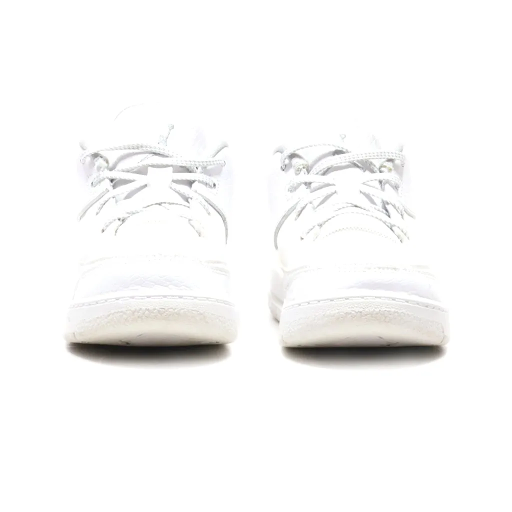 Air Jordan Origin 3 Sneakers Leather White Colour For Kids