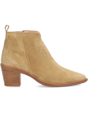 Alpe Women's Nevada 2066 Leather Ankle Boots Alce Moose Brown