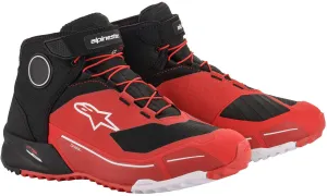 Alpinestars CR-X Drystar Motorcycle Shoes, Red-Black