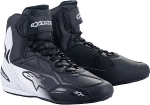 Alpinestars Faster 3 Motorcycle Shoes Black/White