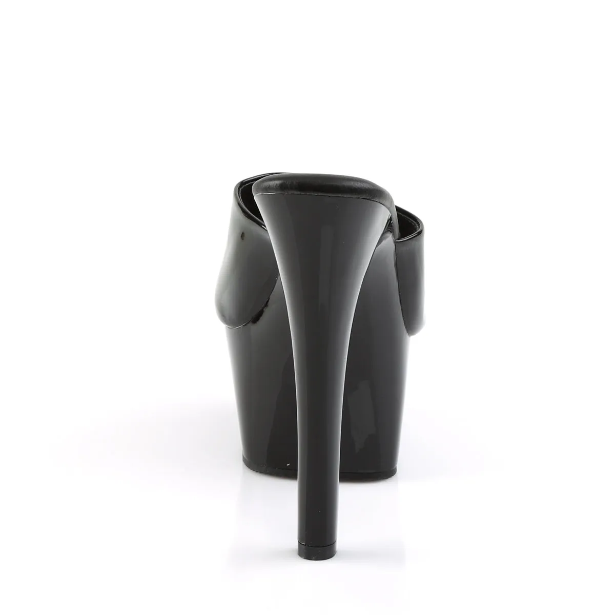 ASPIRE-601 Sexy 6" Heel Black Patent Stripper Shoes