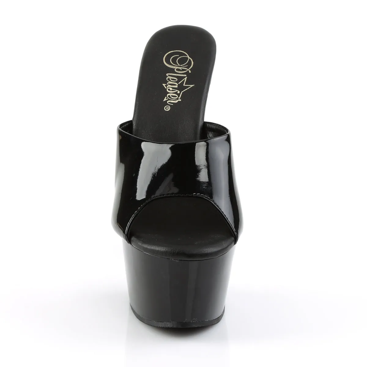 ASPIRE-601 Sexy 6" Heel Black Patent Stripper Shoes