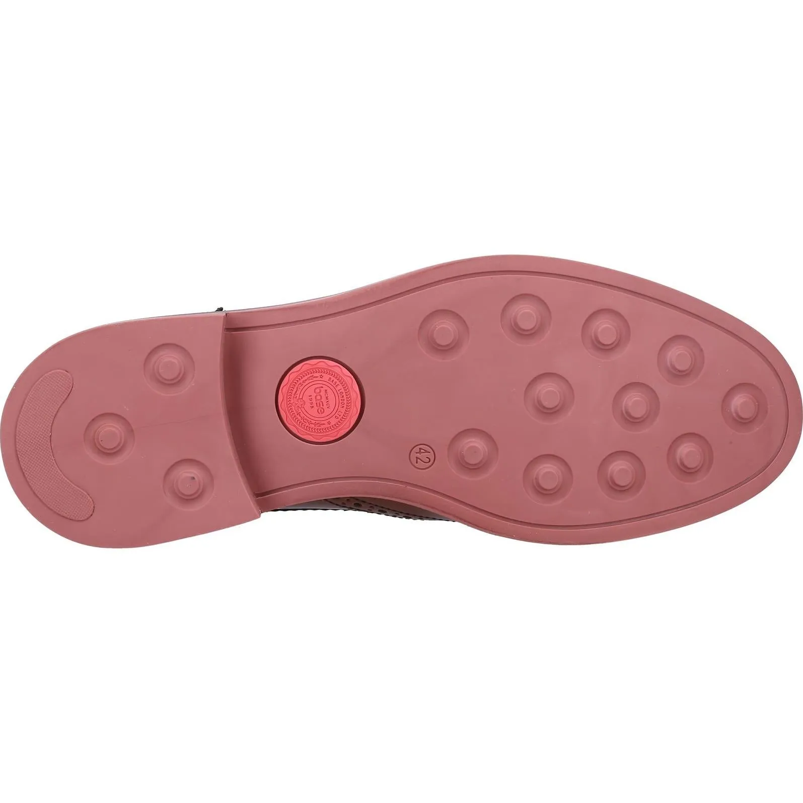 Base London Woburn Hi-Shine Brogue Shoe