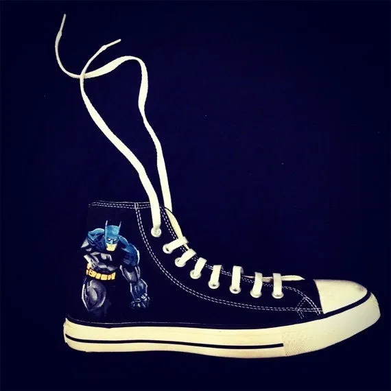 Batman Joker High Top Canvas Shoes Sneaker Batman Joker Sports Shoes
