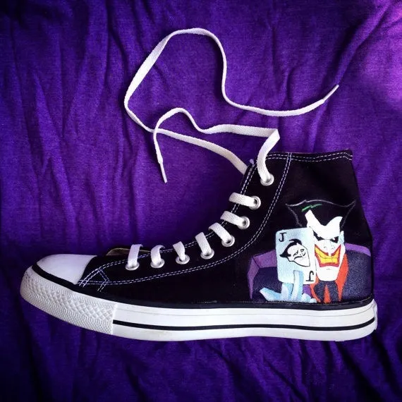Batman Joker High Top Canvas Shoes Sneaker Batman Joker Sports Shoes