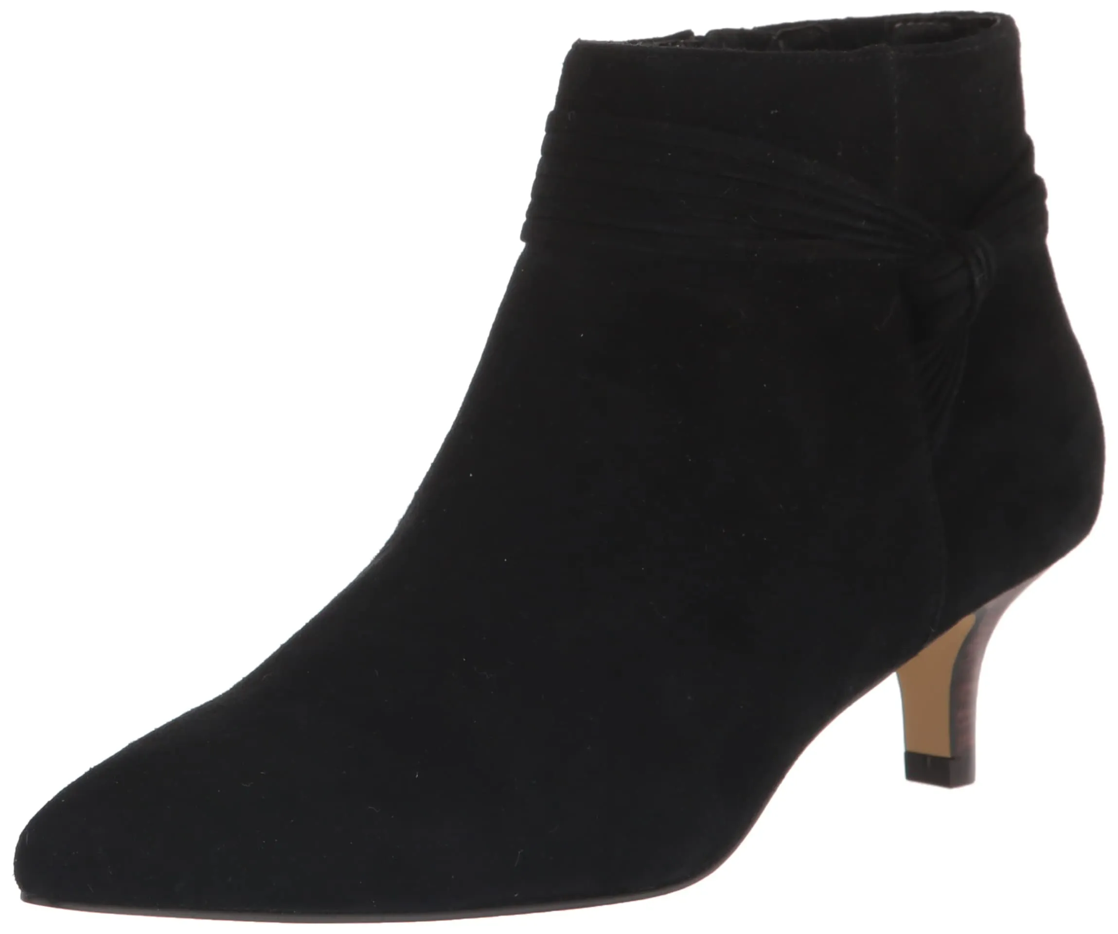 Bella Vita Women's Jani Ankle Boots, Black Suede Leather, 9