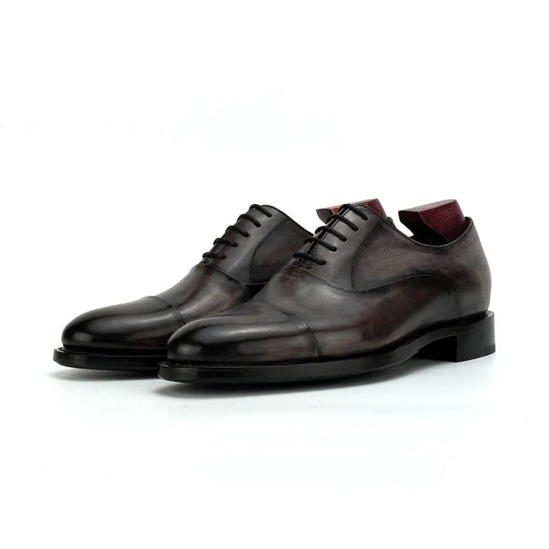 Bespoke Captoe Men's Derby Shoes
