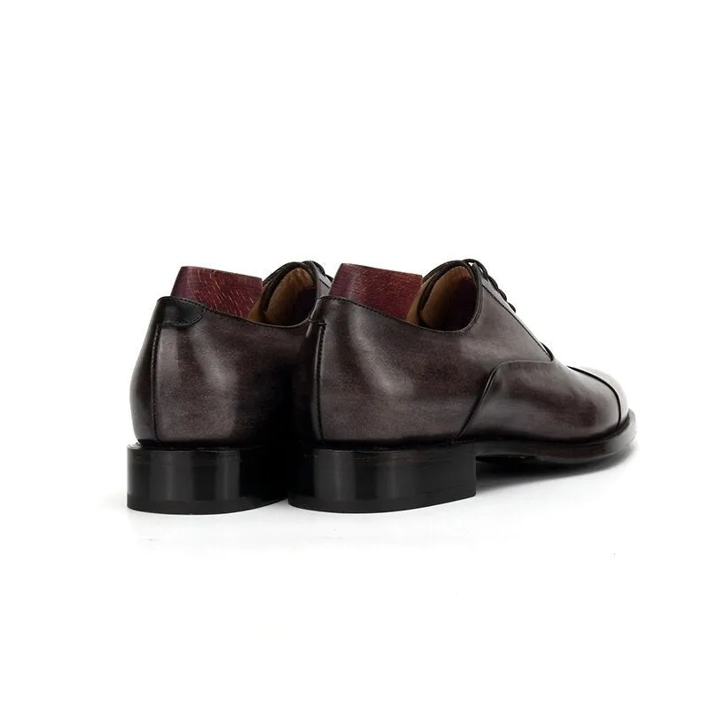 Bespoke Captoe Men's Derby Shoes