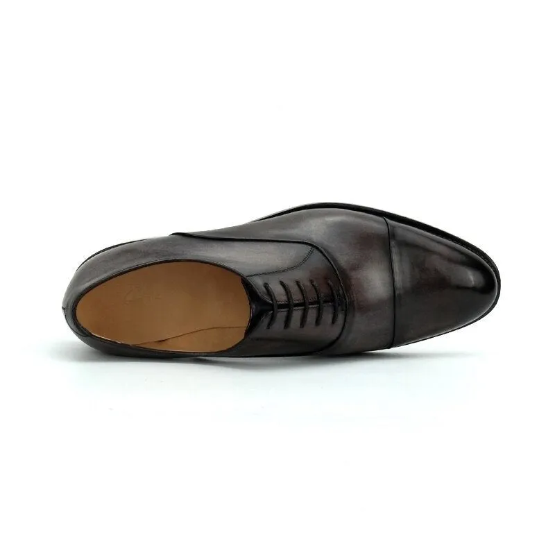 Bespoke Captoe Men's Derby Shoes