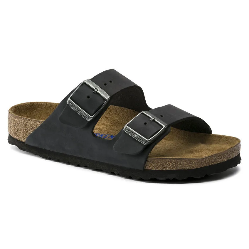 Birkenstock Arizona Black Oiled Leather SFB N 0752483