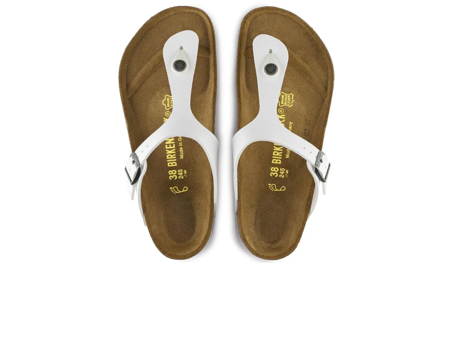 Birkenstock Gizeh Birko-Flor® 0745531 Standard - White