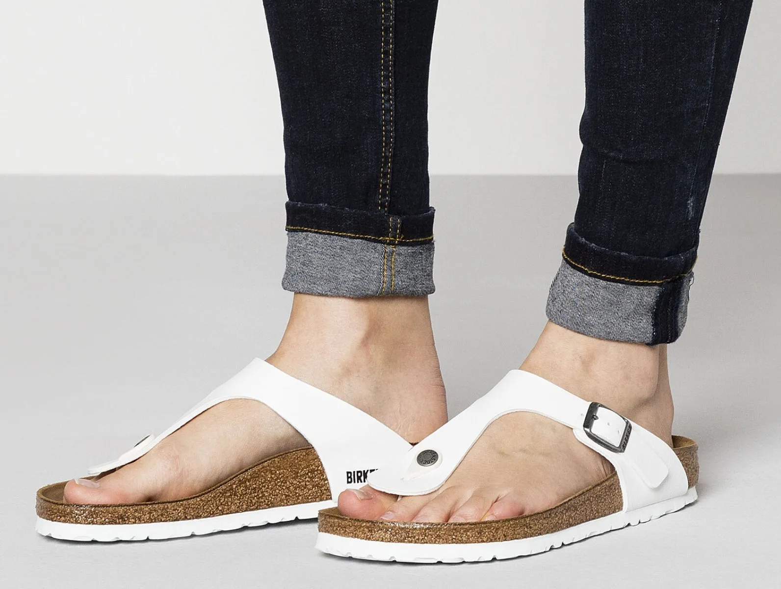 Birkenstock Gizeh Birko-Flor® 0745531 Standard - White