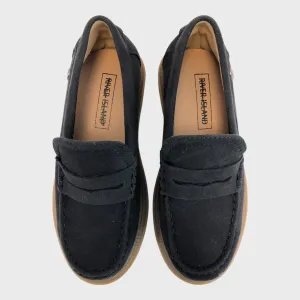 Black Suede Loafers