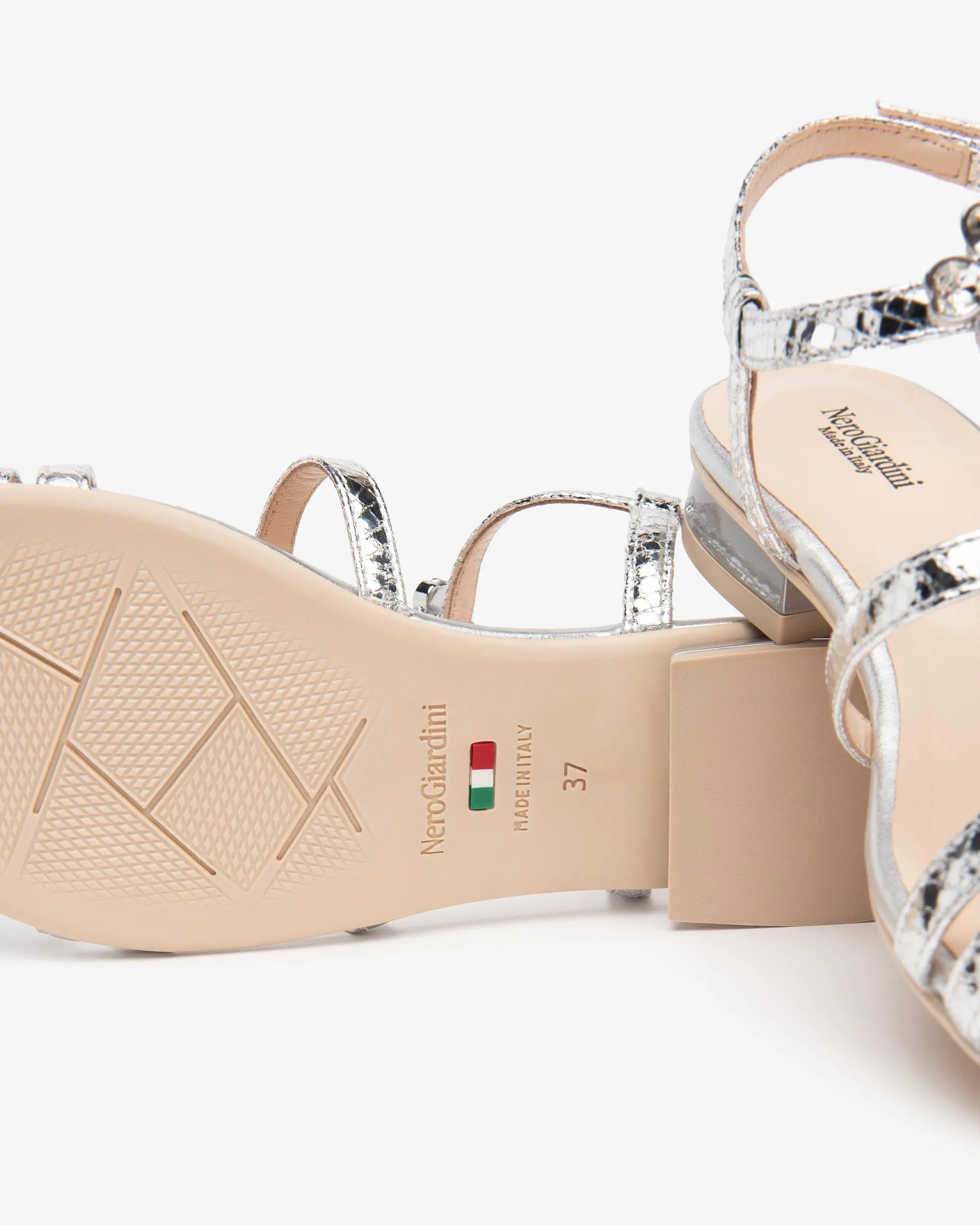 Blade Argento Sandal