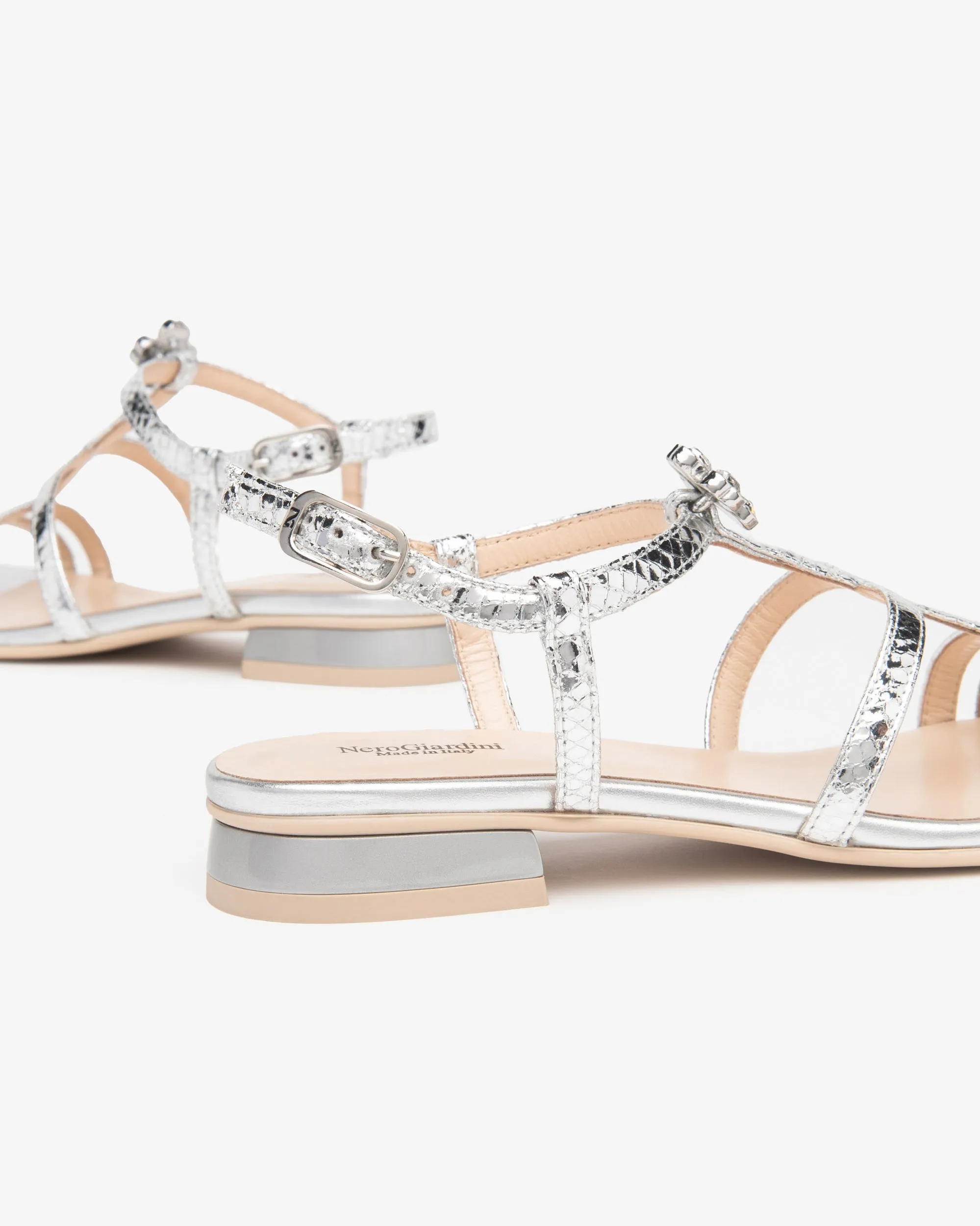 Blade Argento Sandal