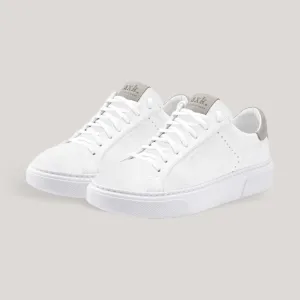 Bliss Sneakers | White Grape Leather | Beige