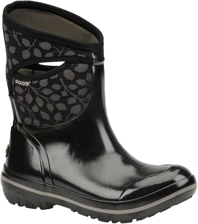 Bogs Women's Plimsoll Mid Leaf Waterproof Waterproof Winter & Rain Boot