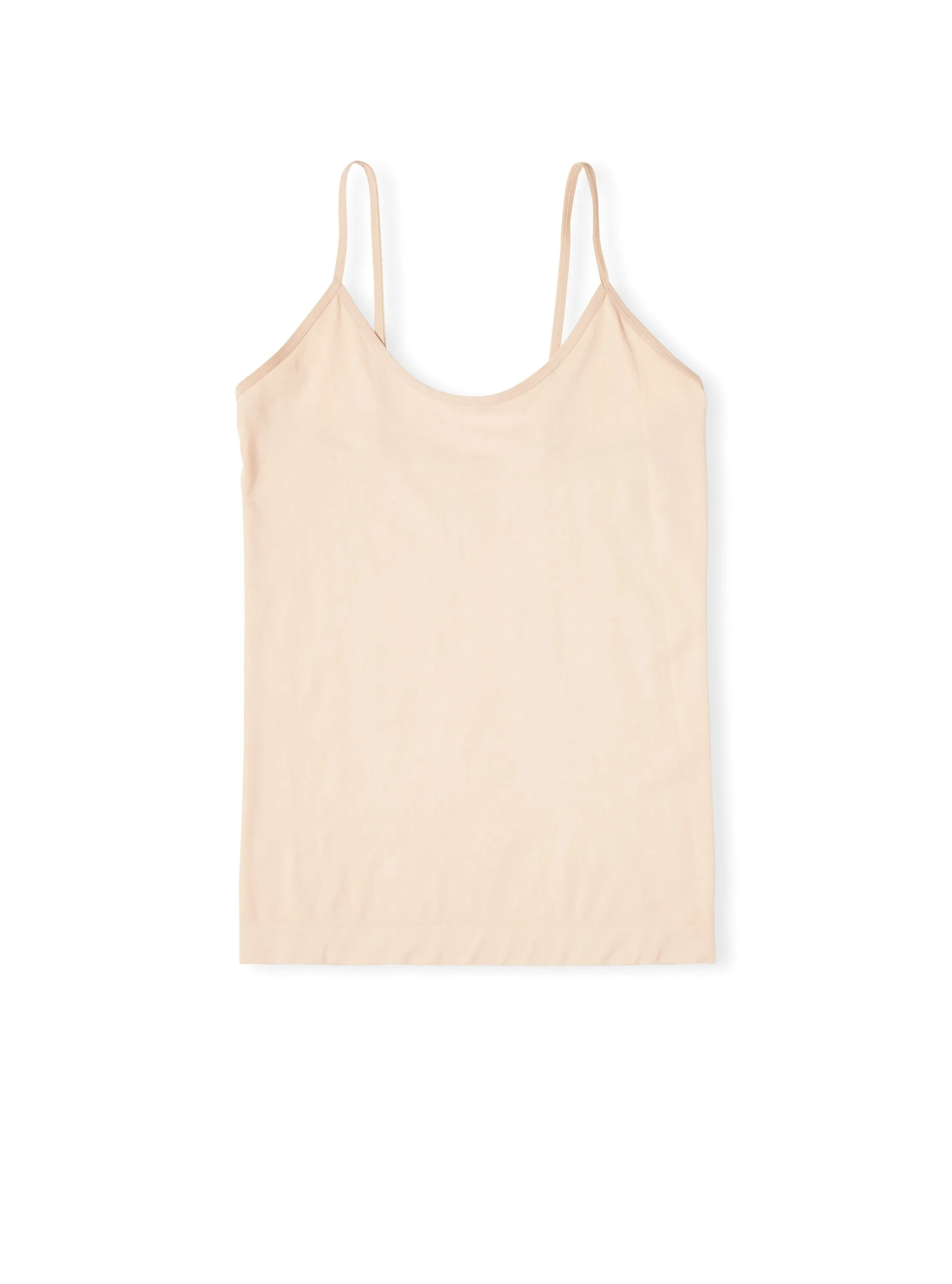 Boody Body EcoWear Women's Cami - Bamboo Viscose - Classic Soft Elegance in a Cami sole - Nude - X-Large