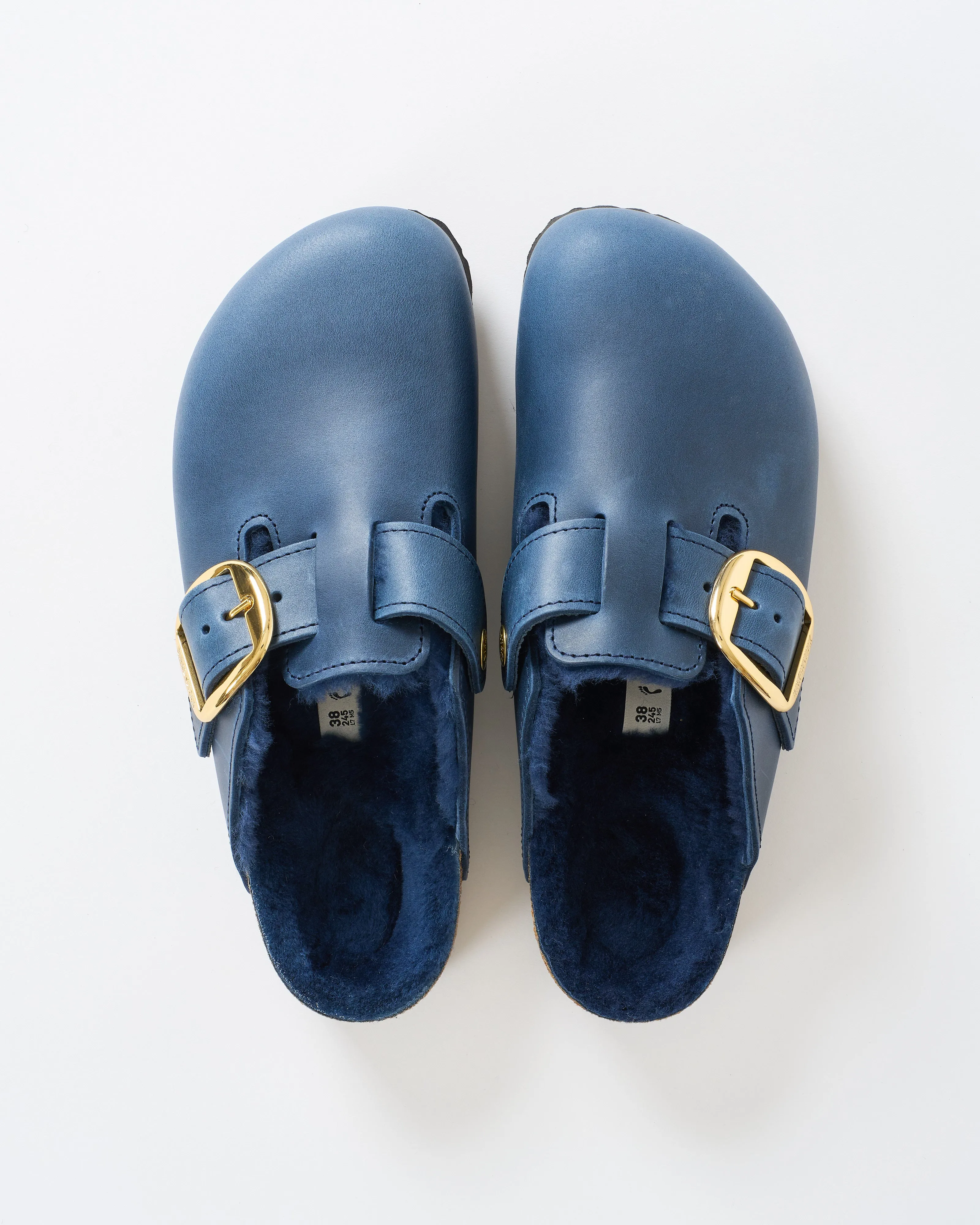 boston big buckle shearling