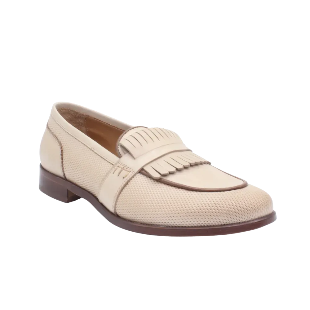BRD10690 Womens' Moccasin in Calf Leather Osso (BRD10690)