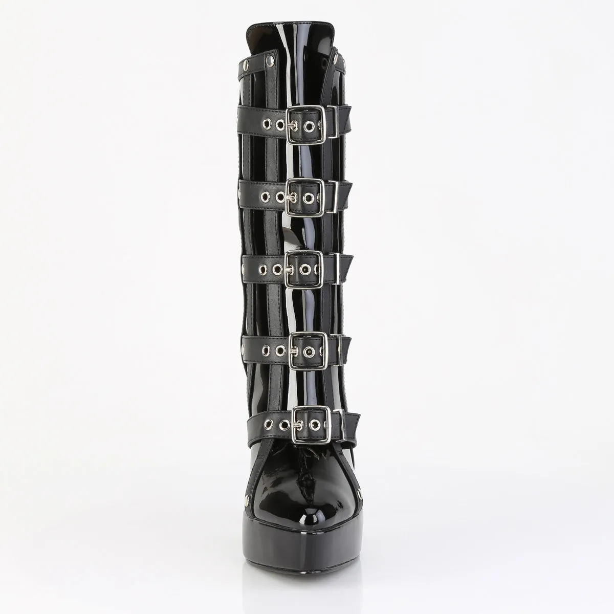 Buckle Ankle Boot 5-inch Heel INDULGE-1038
