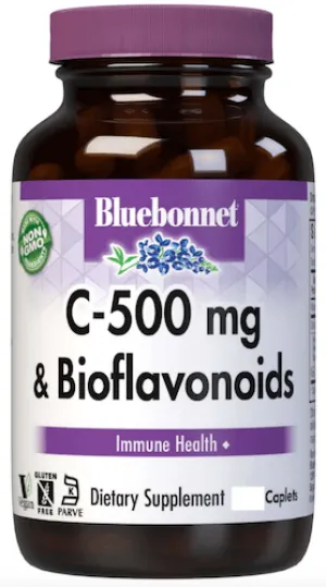 C-500 mg and Bioflavonoids, caplets