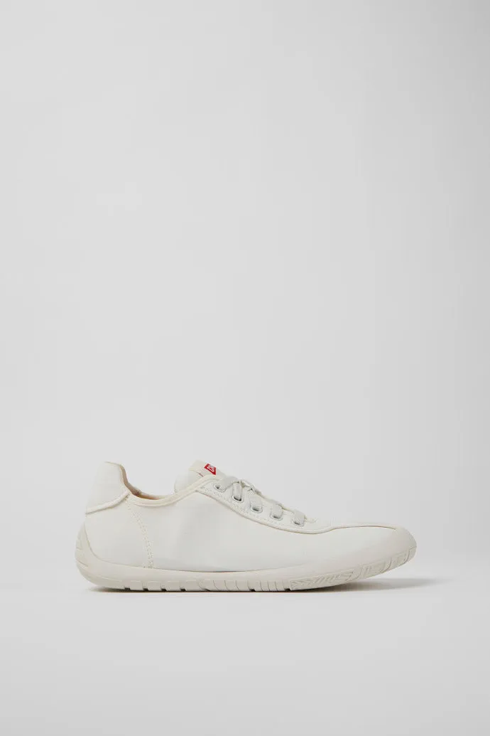 Camper Women's K201542 Peu Path Textile Sneakers White