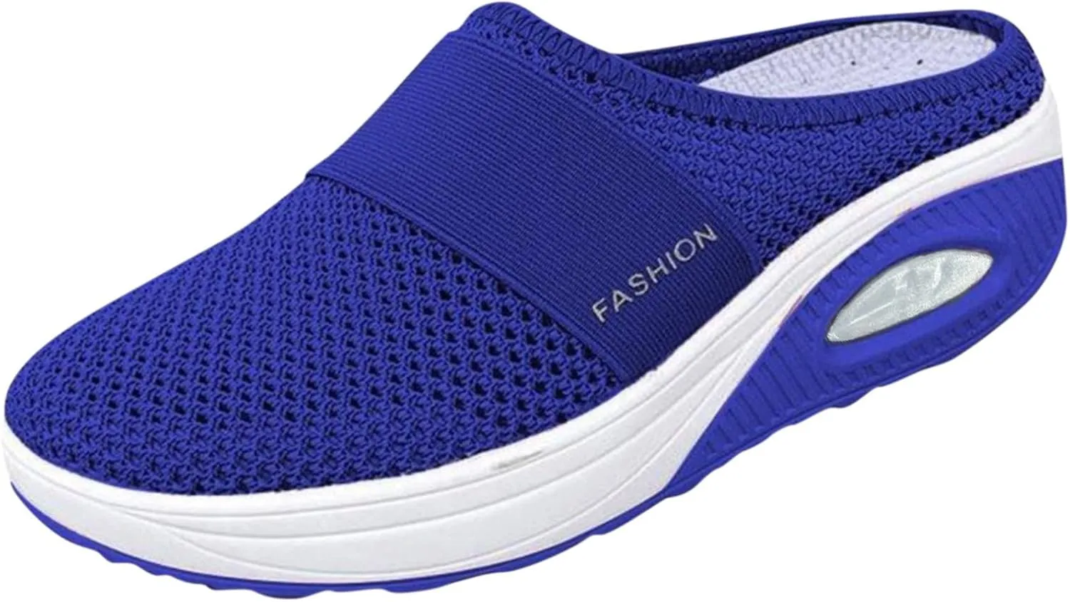 Cathalem Mule Sneakers for Women Breathable Mesh Walking Mules Shoes Lightweight Slip On Backless Sneakers for Women