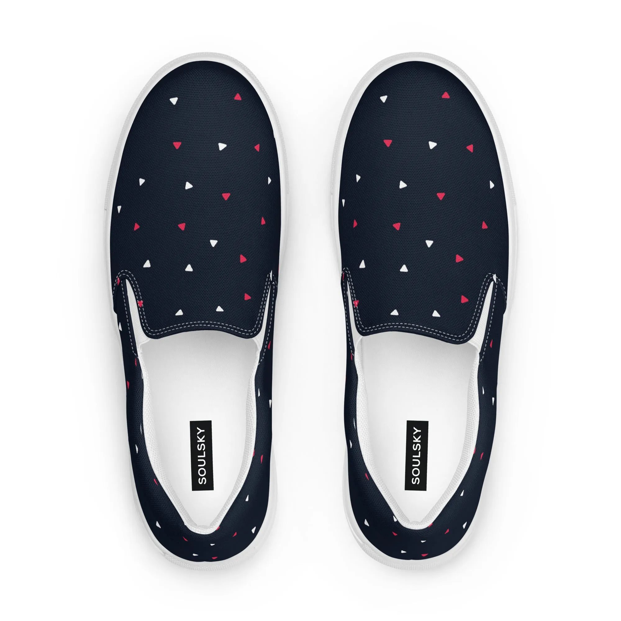 CELEBRATE GOOD TIMES Men’s Slip-On Canvas Shoes