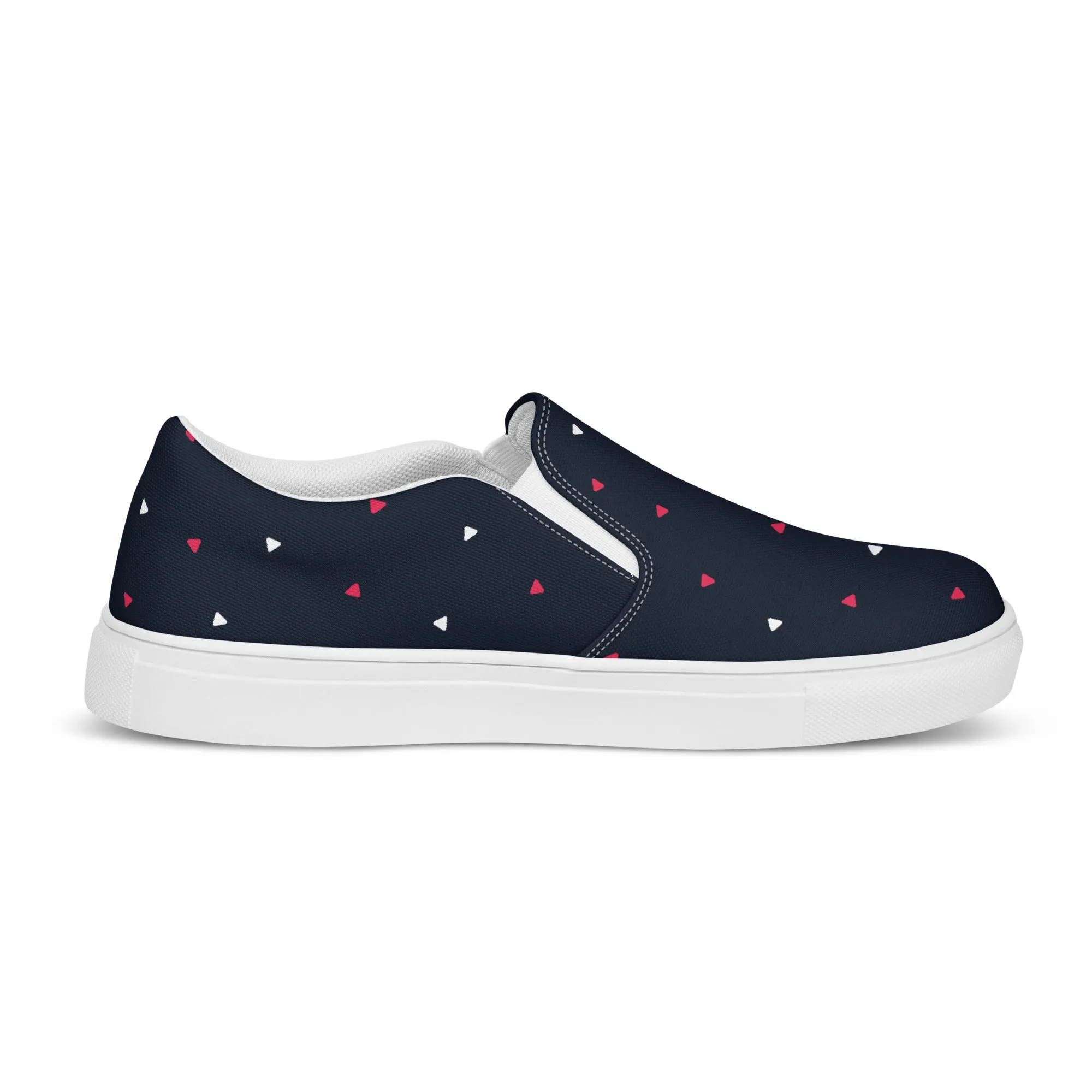 CELEBRATE GOOD TIMES Men’s Slip-On Canvas Shoes