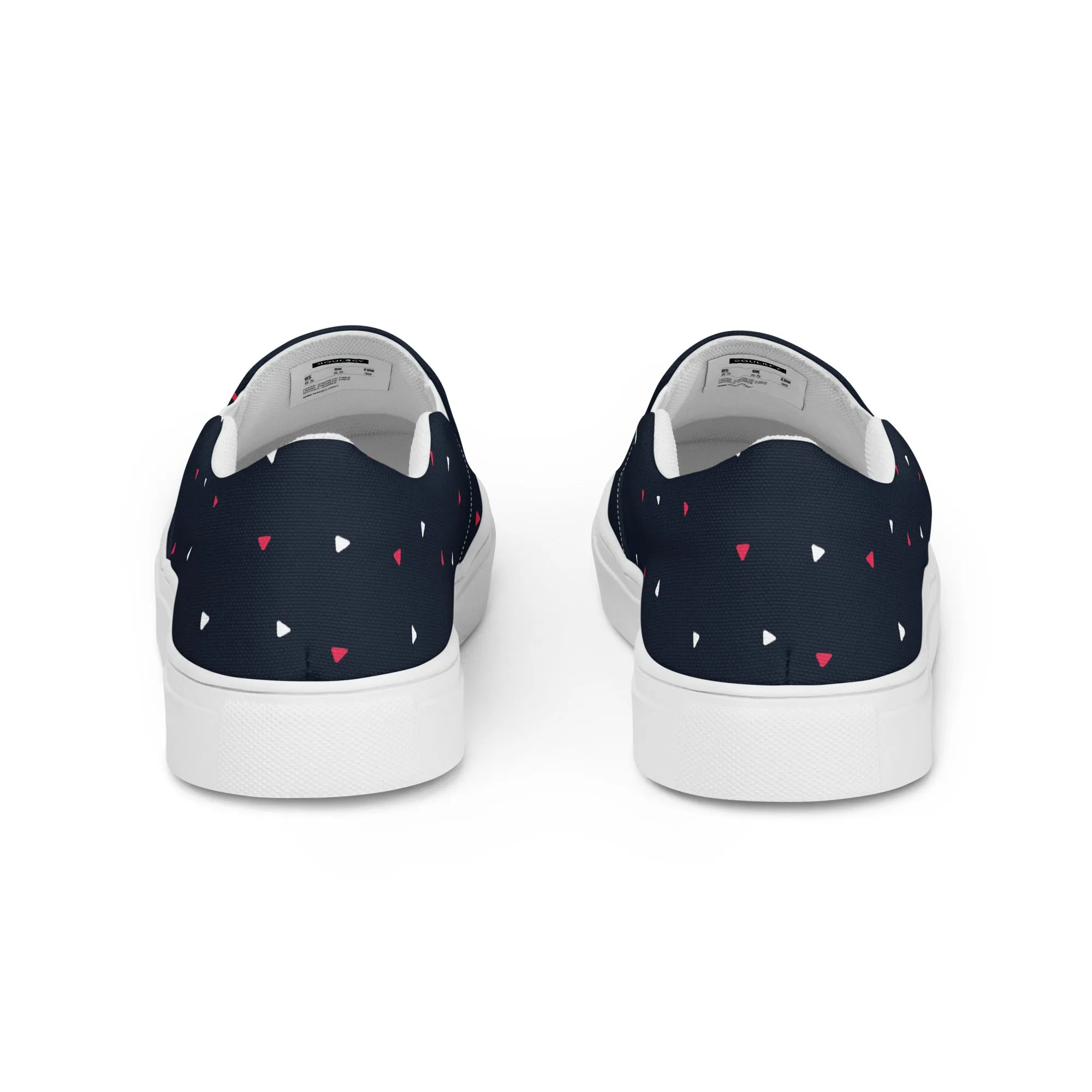 CELEBRATE GOOD TIMES Men’s Slip-On Canvas Shoes