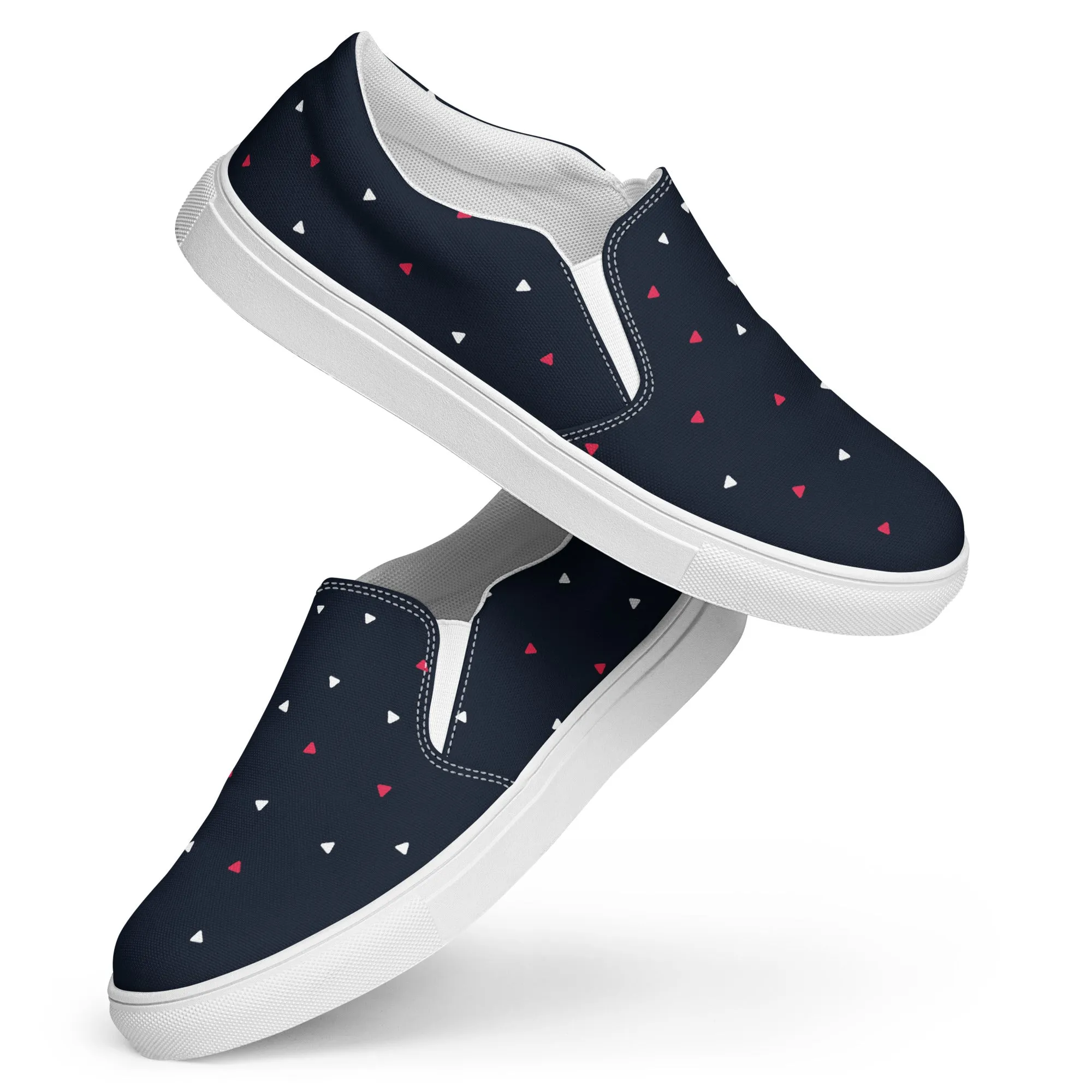 CELEBRATE GOOD TIMES Men’s Slip-On Canvas Shoes