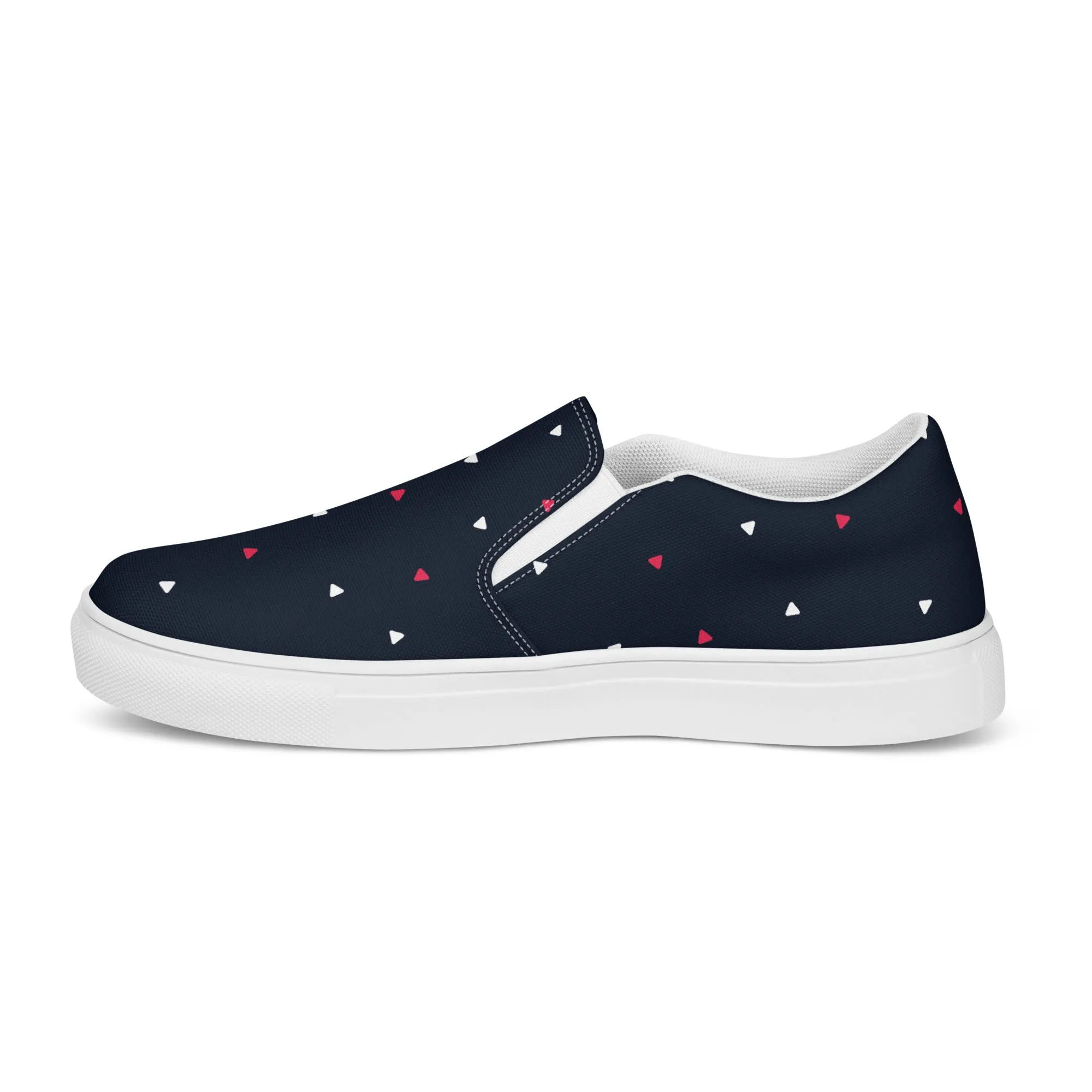 CELEBRATE GOOD TIMES Men’s Slip-On Canvas Shoes
