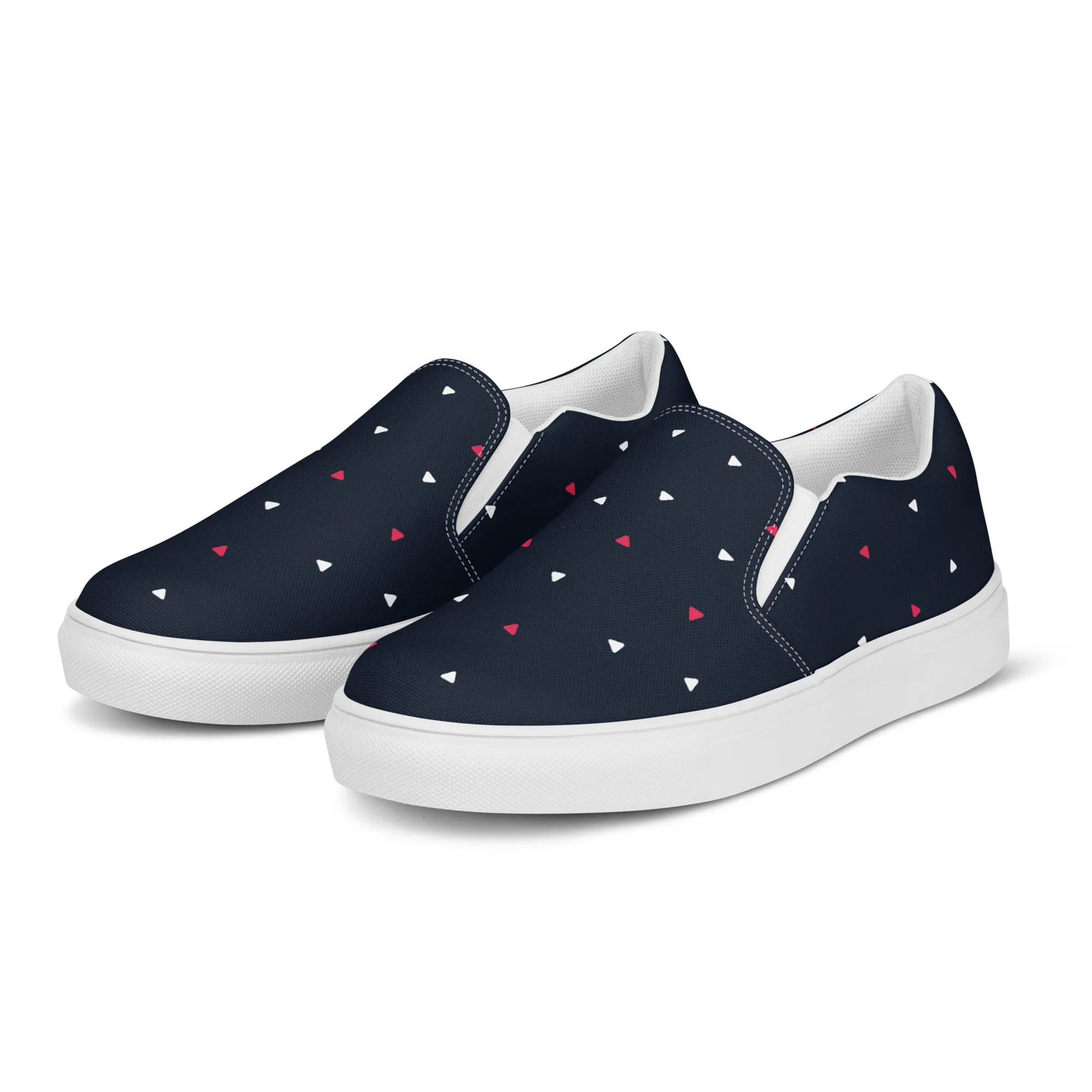 CELEBRATE GOOD TIMES Men’s Slip-On Canvas Shoes
