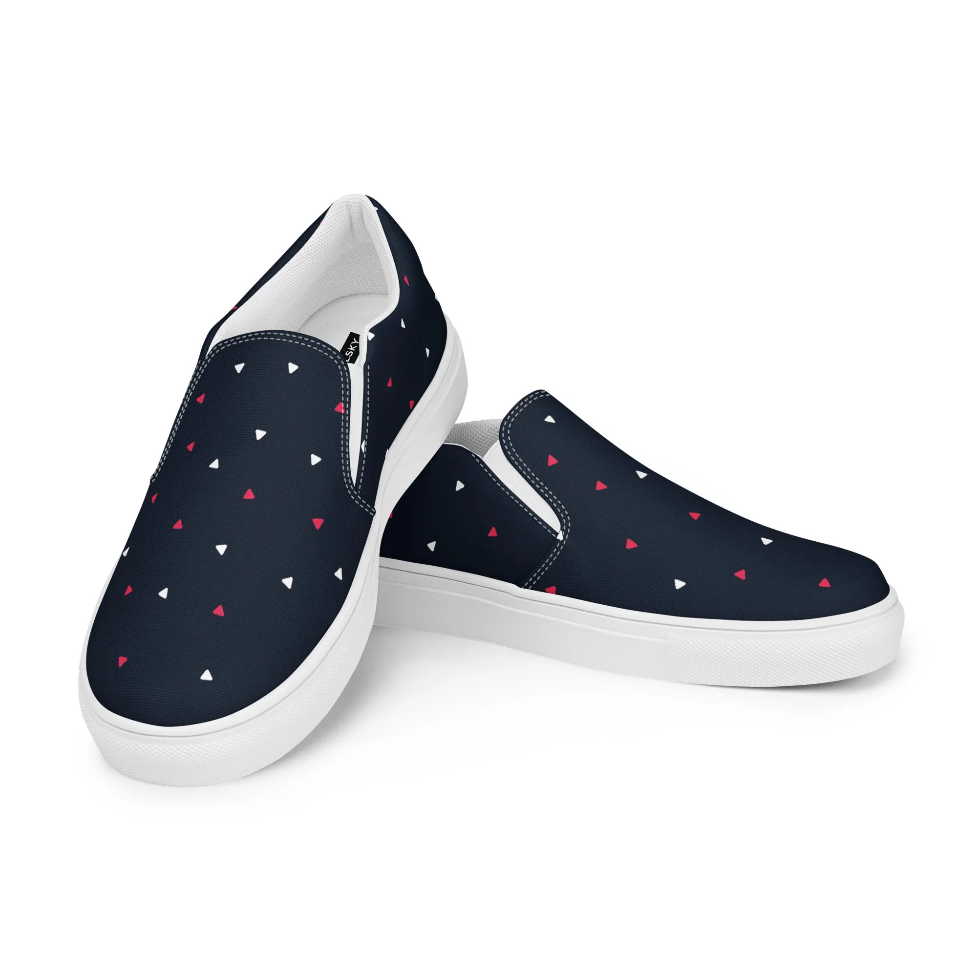 CELEBRATE GOOD TIMES Men’s Slip-On Canvas Shoes