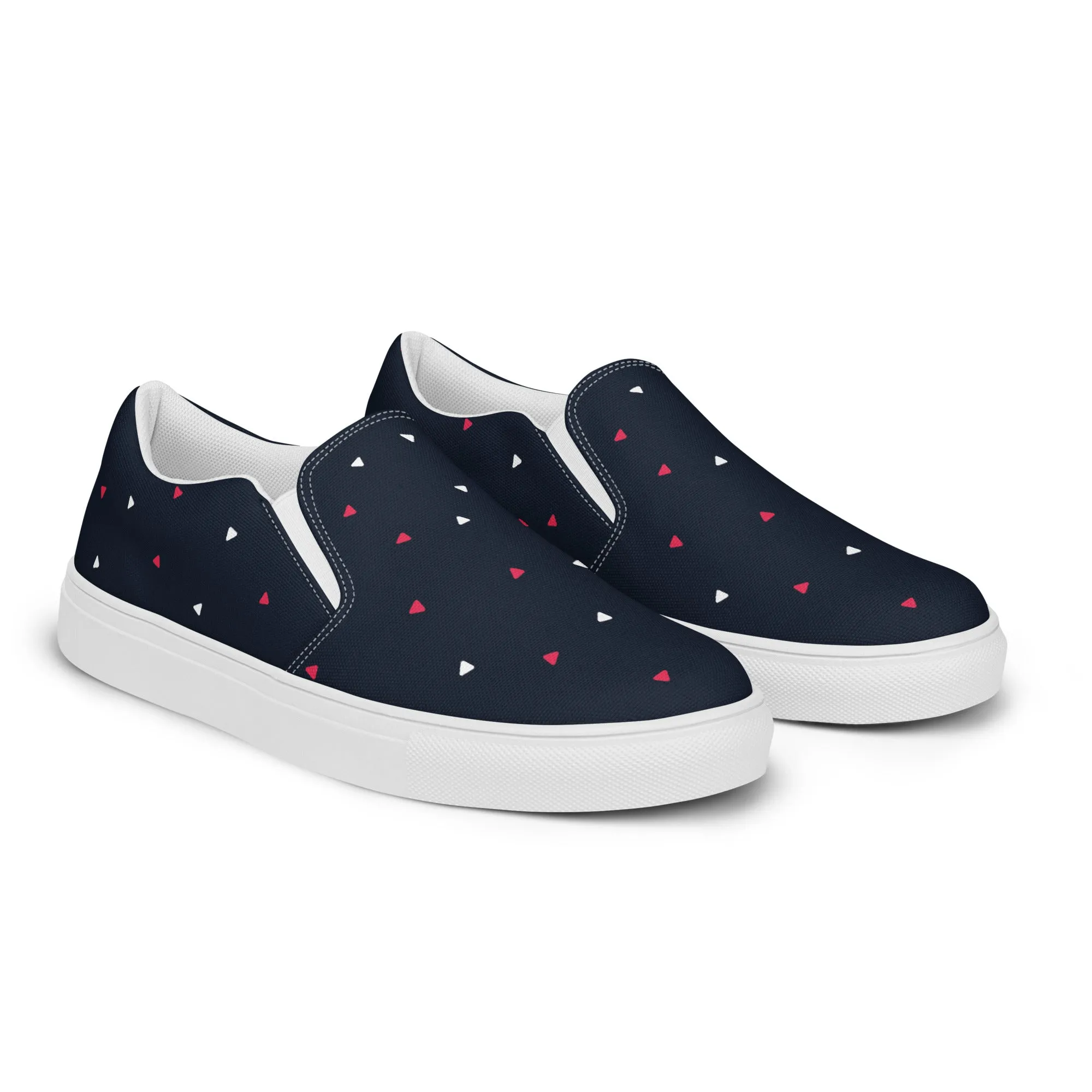 CELEBRATE GOOD TIMES Men’s Slip-On Canvas Shoes