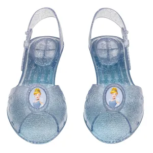 Cinderella Blue Jelly Shoes for Kids, Disney