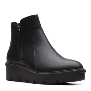 Clarks Women's Airabell Zip Smooth Boot Black 26167635