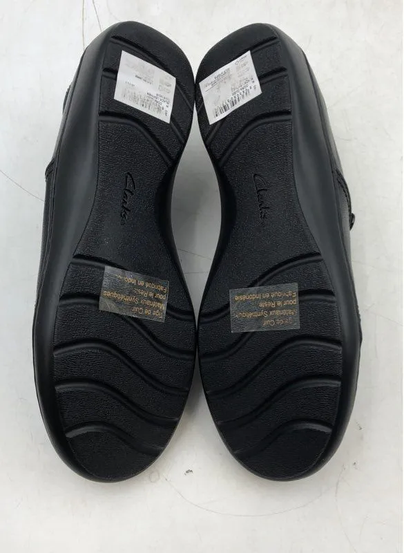Clarks Women's Black Casual Slip-On Shoes - Size 6.5M