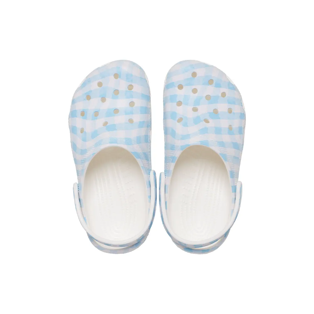 Classic Clog in White Blue