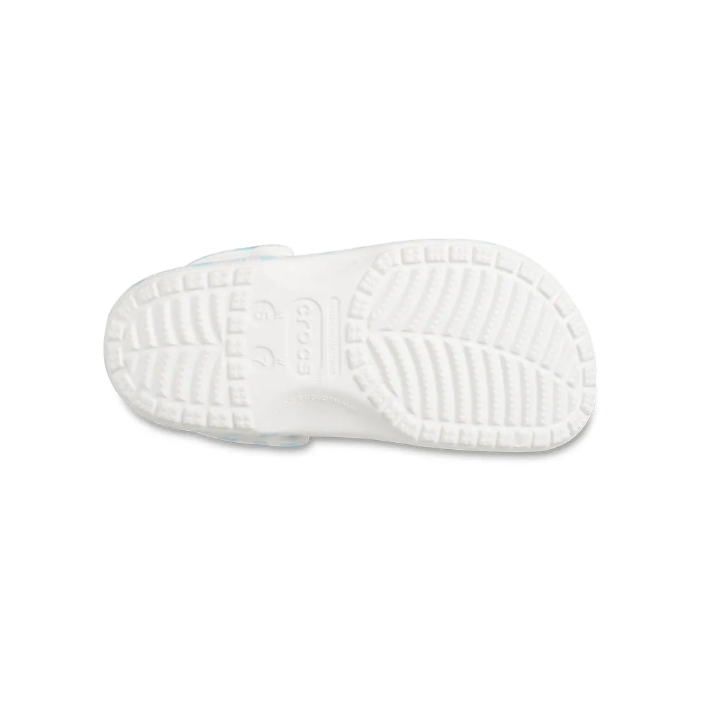Classic Clog in White Blue