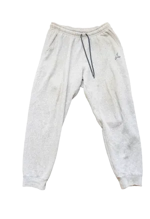 Cliche Vintage| Vintage grey embroidered jordan women's Large  track pant  W 28 l 27