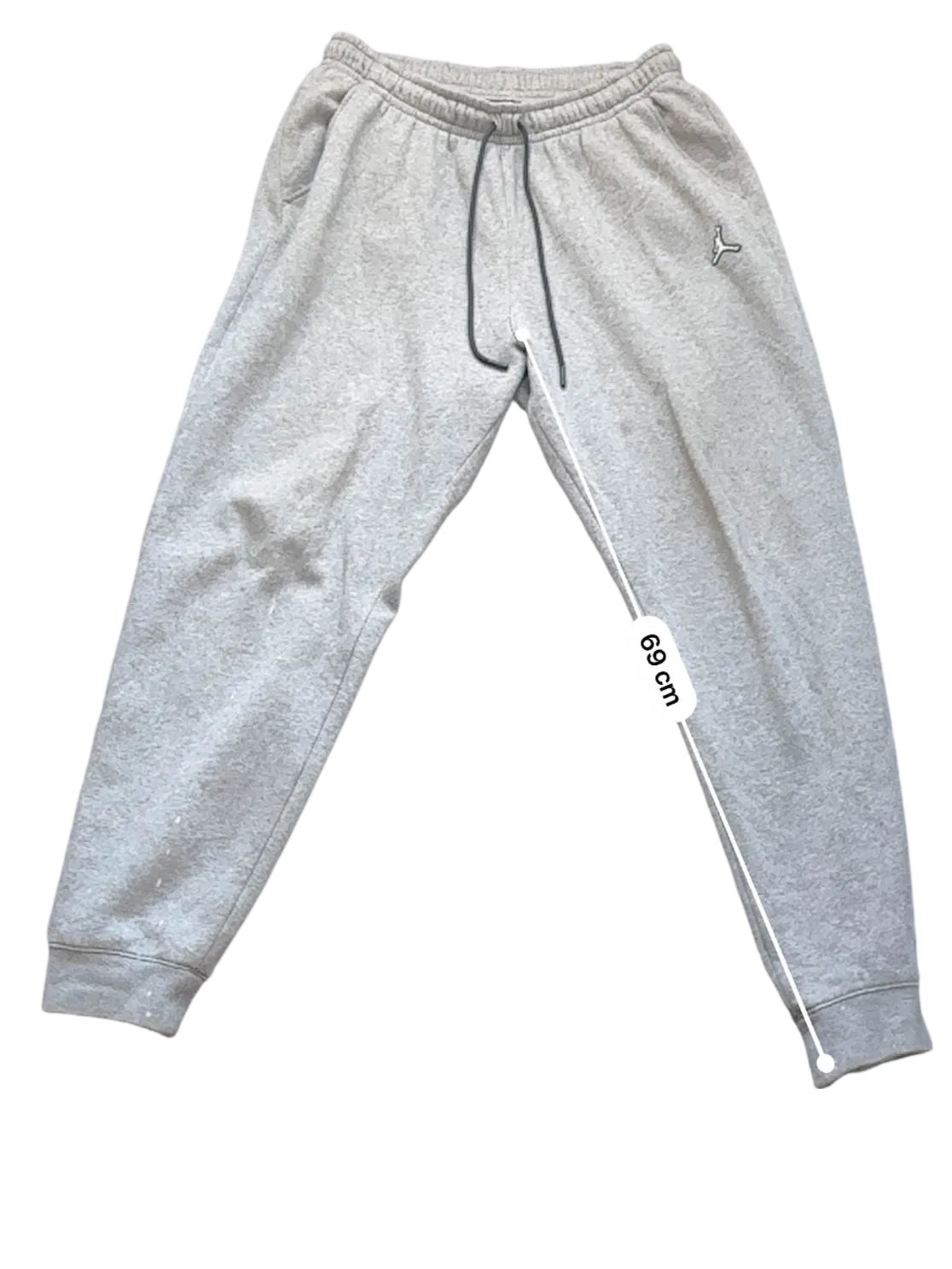 Cliche Vintage| Vintage grey embroidered jordan women's Large  track pant  W 28 l 27
